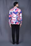 Shop_Arihant Rai Sinha_Multi Color Cotton Silk Printed Abstract Floral Shirt _at_Aza_Fashions