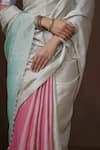 Buy_Dressfolk_Pink Tissue Handwoven Zari Work Saree _Online_at_Aza_Fashions