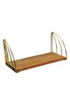 Buy_Logam_Gold Aluminium Caia Wall Shelf_Online_at_Aza_Fashions