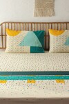 Buy_House This_Multi Color 100% Cotton Akriti Double Bedsheet Set_at_Aza_Fashions