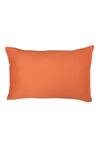 Shop_House This_Orange 100% Cotton Piyambu Double Bedsheet Set_Online_at_Aza_Fashions