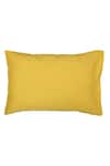 Buy_House This_Yellow 100% Cotton Piyambu Double Bedsheet Set_Online_at_Aza_Fashions