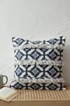 Buy_House This_Blue 100% Cotton Chhabadi Cushion Cover_at_Aza_Fashions