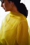 Buy_Dot_Yellow Organza Embroidery Bell Tara Dupatta _Online_at_Aza_Fashions