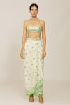 Buy_Gopi Vaid_Ivory Skirt Crepe Embroidered Hand Machine Harita Cape Draped Set _Online_at_Aza_Fashions