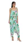 Buy_Payal Singhal_Blue Crepe Print Kuno Scoop Neck Jumpsuit _Online_at_Aza_Fashions