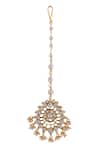 Buy_Riana Jewellery_White Embellished Stone Maangtikka _at_Aza_Fashions