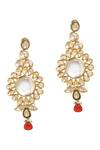 Buy_MINAKI_Red Bead Ruby Kundan Necklace Set _Online_at_Aza_Fashions