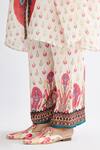 Buy_Rajdeep Ranawat_Multi Color Silk Print Abstract Kamara Shirt Tunic With Pant  