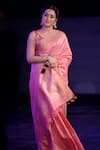 Buy_Paaprika_Pink Pure Silk Woven Ganda Berunda Motif Pattern Saree _at_Aza_Fashions