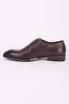 Bubber Couture_Brown Monk Strap Leather Shoes _Online_at_Aza_Fashions