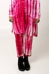 KA-Sha_Pink Mashru Silk Tie Dye Gulabo Pant _Online_at_Aza_Fashions