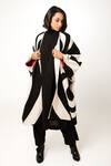 Buy_Ka-Sha_Black Kora Cotton Front Open Moma Oversized Jacket _at_Aza_Fashions