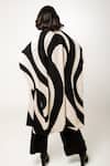 Shop_Ka-Sha_Black Kora Cotton Front Open Moma Oversized Jacket _at_Aza_Fashions