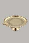 Buy_Rural Theory_Gold Brass Lyla Butterfly Cake Stand_at_Aza_Fashions