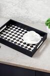 Buy_Elysian Home_Black Leatherite Bumble Bee Tray_at_Aza_Fashions