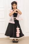Buy Pinkcow designs pvt ltd Black Velvet, Cotton, Net Pearls, Tassels Embellished Lehenga Blouse Set at Aza Fashions Buy_Pinkcow designs pvt ltd_Black Velvet, Cotton, Net Pearls, Tassels Embellished Lehenga Blouse Set _at_Aza_Fashions