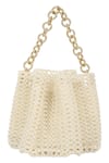 Shop_The Leather Garden_Ivory Beads Jaipur Potli Bag _at_Aza_Fashions