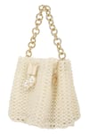 Buy_The Leather Garden_Ivory Beads Jaipur Potli Bag 