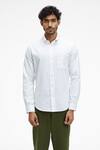 Terra Luna_White Pacha Organic Handloom Oxford Cotton Shirt_Online_at_Aza_Fashions