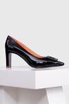 Buy Oroh Black Buckles Square Toed Pump Heels Online at Aza Fashions Buy_Oroh_Black Buckles Square Toed Pump Heels _Online_at_Aza_Fashions