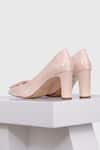 Buy_Oroh_Pink Buckles Majorca Leather Pump Heels _Online_at_Aza_Fashions