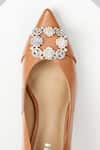Shop_Oroh_Brown Stones Embellished Leather Pumps _Online_at_Aza_Fashions