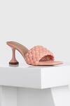 Buy_Oroh_Peach Cut Work Paterna Basket Weave Sandals_Online_at_Aza_Fashions