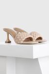 Buy_Oroh_Beige Paterna Leather Basket Weave Sandals_at_Aza_Fashions