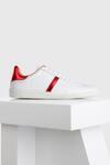 Oroh_White Palencia Shimmer Color Block Sneakers_Online_at_Aza_Fashions