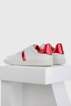Shop_Oroh_White Palencia Shimmer Color Block Sneakers_Online_at_Aza_Fashions