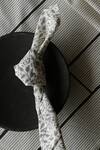 Buy_Krishna Mehta_White Cotton Block Print Lenomia Table Runner _at_Aza_Fashions