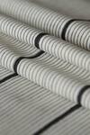 Krishna Mehta_White Cotton Block Print Lenomia Table Runner _Online_at_Aza_Fashions