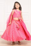 Buy Pinkcow designs pvt ltd Pink Brocade, Taffeta, Net Pearls, Embroidery, Booti Print Lehenga Blouse Set Online at Aza Fashions Buy_Pinkcow designs pvt ltd_Pink Brocade, Taffeta, Net Pearls, Embroidery, Booti Print Lehenga Blouse Set _Online_at_Aza_Fashions