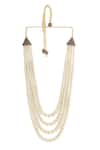 Buy_Cosa Nostraa_White Moon Stones Embellished Mala _Online_at_Aza_Fashions