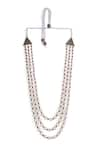 Buy_Cosa Nostraa_Red Beads Elite Embellished Mala _Online_at_Aza_Fashions