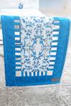 Buy_Throwpillow_Blue Polyester Printed Chinoiserie Table Runner_Online_at_Aza_Fashions