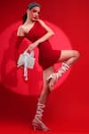 Buy_Modarta_White Pearls, Crystals And Embellished Handbag _Online_at_Aza_Fashions