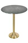 Manor House Black Marble, Aluminium Granite Top Antique Brass Round End Table Online at Aza Fashions Manor House_Black Marble, Aluminium Granite Top Antique Brass Round End Table_Online_at_Aza_Fashions