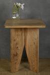 Buy_MANOR HOUSE_Brown Mango Wood Square End Table _at_Aza_Fashions