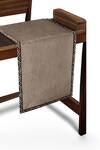 Shop Perenne Design Grey Cotton Printed Reversible Table Runner Single Pc at Aza Fashions Shop_Perenne Design_Grey Cotton Printed Reversible Table Runner Single Pc_at_Aza_Fashions