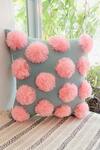 Shop_Throwpillow_Grey Cotton Embroidered Cushion Cover_at_Aza_Fashions