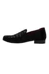 PAKO_Black Embroidered Matthew Shoes  _at_Aza_Fashions