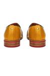 Banjaaran Studio_Yellow Embroidered Mustard Loafers _Online_at_Aza_Fashions