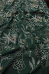 Buy_Mauli Cashmere_Green Peonies Embroidered Stole_Online_at_Aza_Fashions