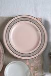 Buy_Perenne Design_Pink Fine Bone China Shizen Side Plate Set Of 2_at_Aza_Fashions