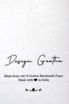 Shop_Design Gaatha_Green 100% Cotton Matka Hand Embroidered Flower Diary_Online_at_Aza_Fashions