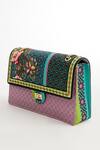 The Garnish Company_Green Tile Aconite Print Sling Bag _Online_at_Aza_Fashions
