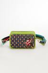 Buy_The Garnish Company_Green Tile Anemone Print Camera Bag _at_Aza_Fashions