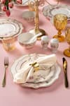 Buy_Vigneto_Pink Finest Premium Porcelain Roses Embossed Dinner Set _at_Aza_Fashions